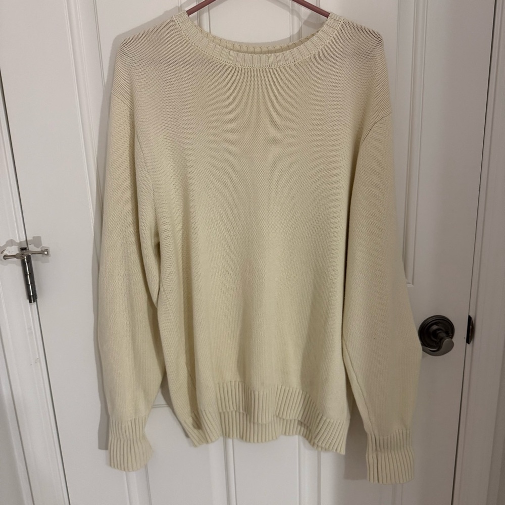 Brandy Melville Cream Knit Sweater